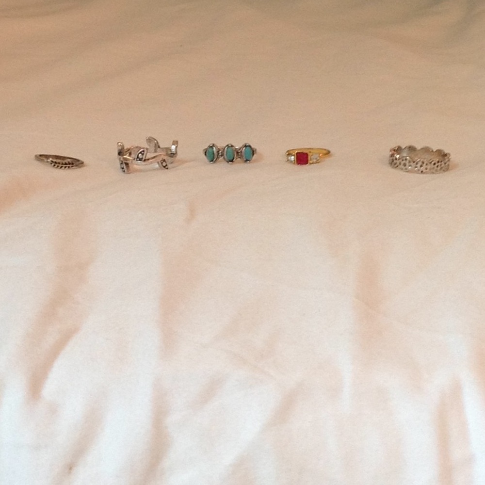 Mixed fashion rings